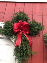 Load image into Gallery viewer, Handmade Cross Wreath With Bow
